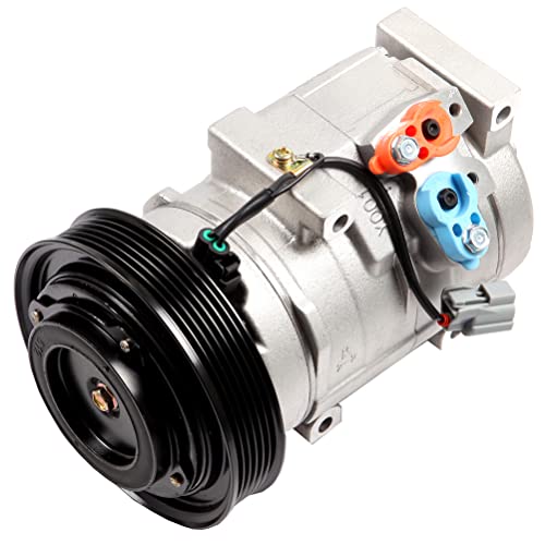 ECCPP AC Compressor 2003-2006 for Acura MDX 3.5L 2003-2008 for Honda for Accord Odyssey Pilot Ridgeline 3.0L 3.5L Air Conditioning Compressor Rapid Cooling 10S20C - Image 1
