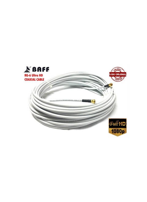 BAFF RG6 Antenna Cable 40 Meters with F Connector