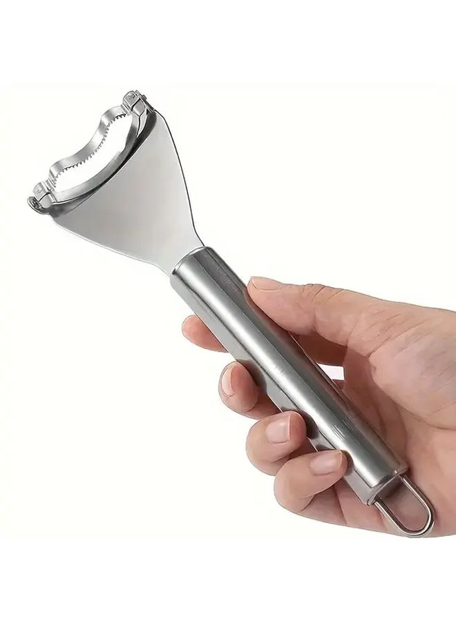 Nordic Silvery Stainless Steel Corn Kernel Remover Manual Corn Peeler Separator Tool - Image 5