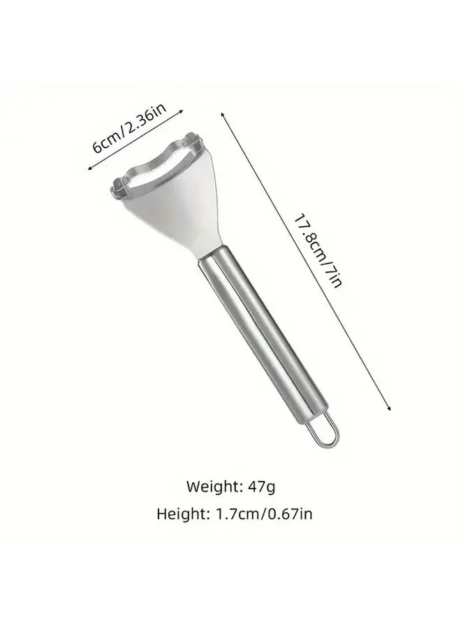 Nordic Silvery Stainless Steel Corn Kernel Remover Manual Corn Peeler Separator Tool - Image 3