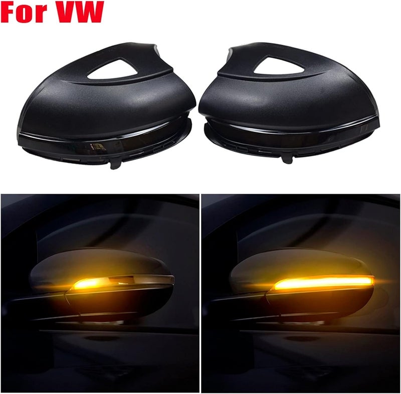 QASULER Dynamic Turn Signal Lights for Volkswagen - Image 5