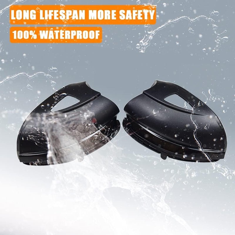 QASULER Dynamic Turn Signal Lights for Volkswagen - Image 3