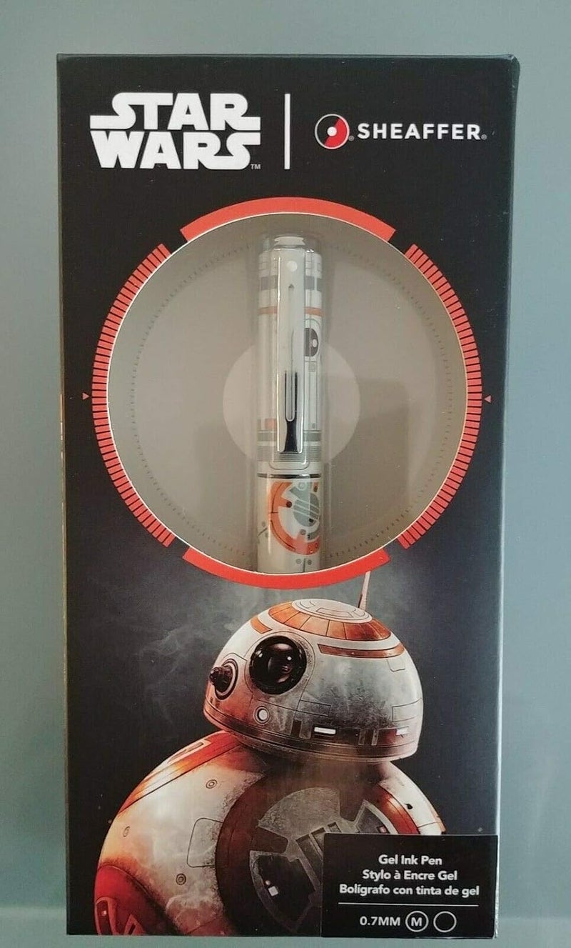 Sheaffer Star Wars BB8 with BB8 themed design and authentic character details Polished appointments Gel Rollerball Pen - Image 4