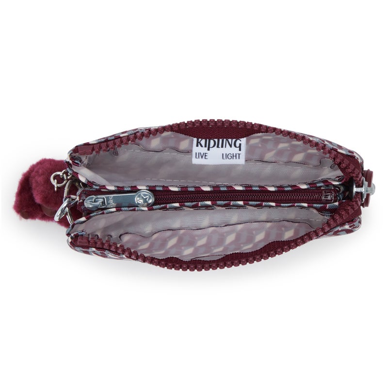 kipling Creativity S 3Dk Wine Small Purse - Image 3