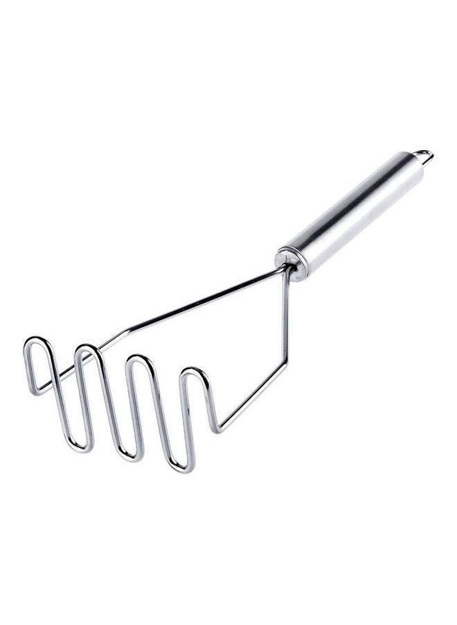 Generic - Wavy Potato Masher Silver - Image 1