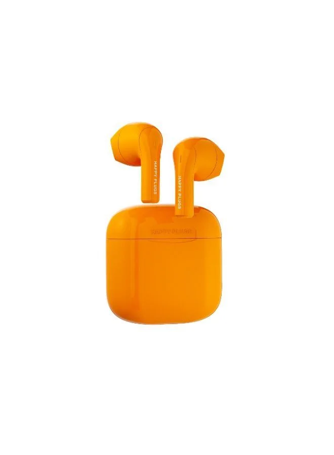 هابي بلجز HAPPY PLUGS Joy True Wireless Headphones - Orange