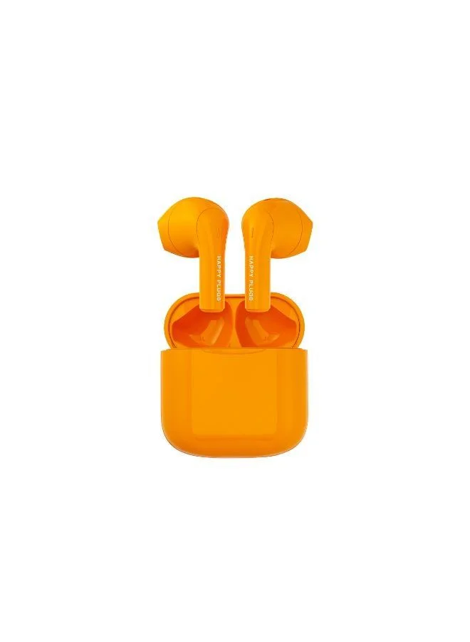 هابي بلجز HAPPY PLUGS Joy True Wireless Headphones - Orange