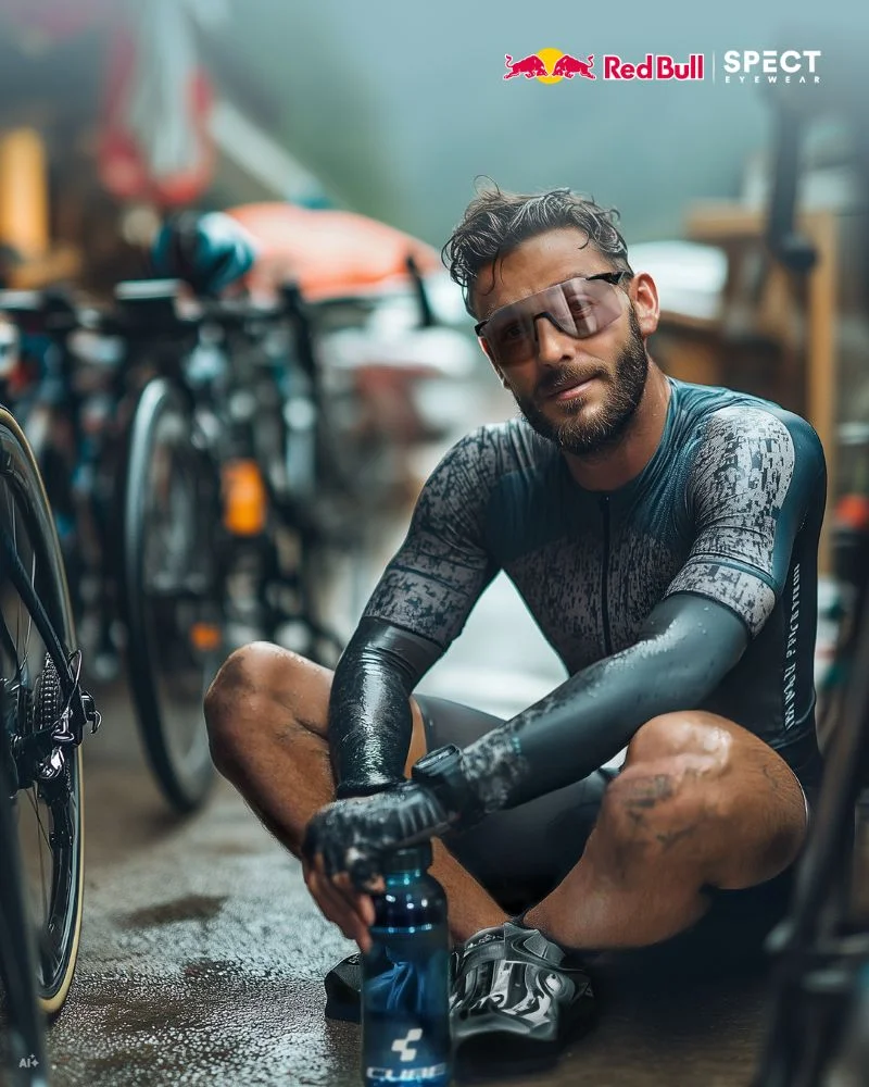 Red Bull Spect Black REDBULL GABE-01X SPORTS SUNGLASSES  | Best Price UAE