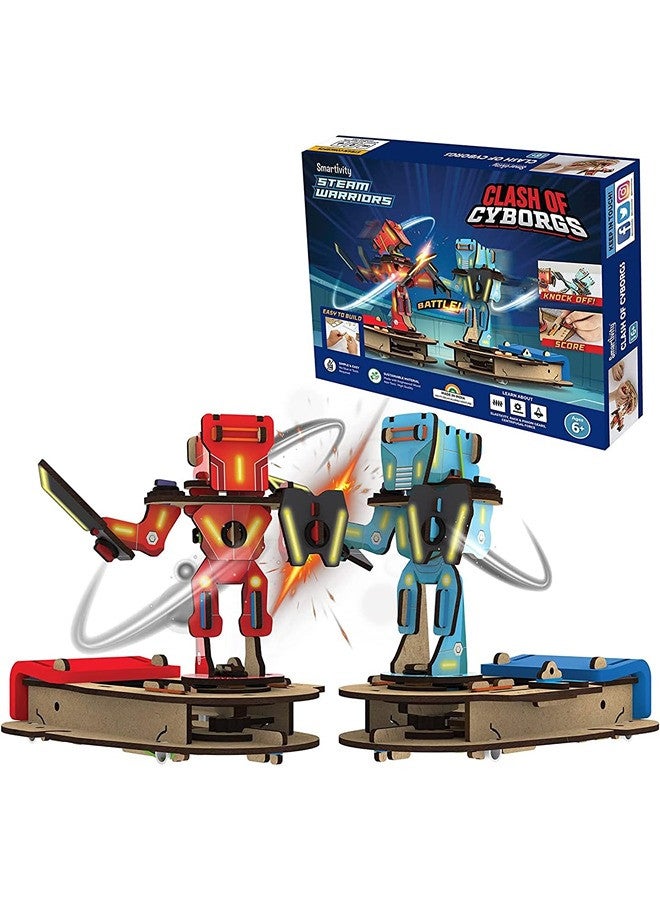 Smartivity STEM DIY Fun Fighting/Battle Game, Multiplayer | Gift for Boys & Girls 6 to 14 | Best Arcade Game for Kids - Image 1