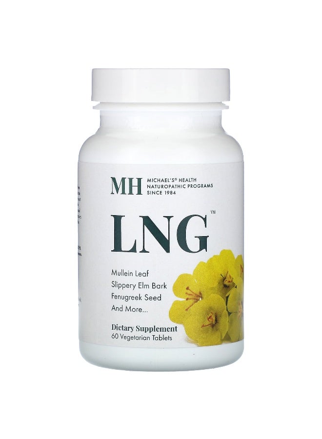Michael's Naturopathic Michael's Naturopathic, LNG, 60 Vegetarian Tablets - Image 1