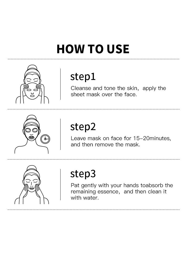 Kormesic Freesia Ampoule Hydrating & Brightening Mask 25ml-5 packs - Image 4