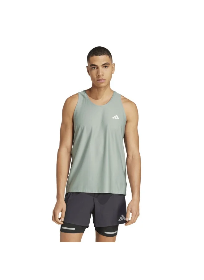 Adidas adidas OTR B TANK Green Running TANK for Men - XS