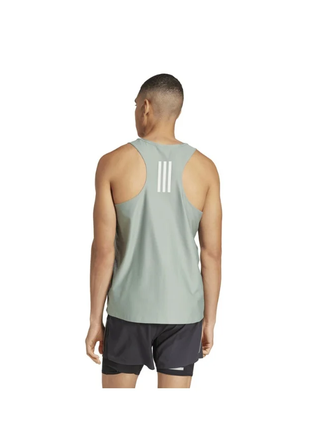 Adidas adidas OTR B TANK Green Running TANK for Men - XS
