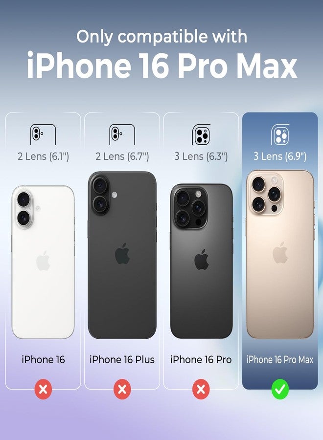 AOTESIER Magnetic for iPhone 16 Pro Max Case, [Compatible with MagSafe][Camera Protection], Food Grade Silicone Phone Case with [2 Screen Protectors], Anti-Scratch Lining, 6.9inch, Chalk Pink - Image 2