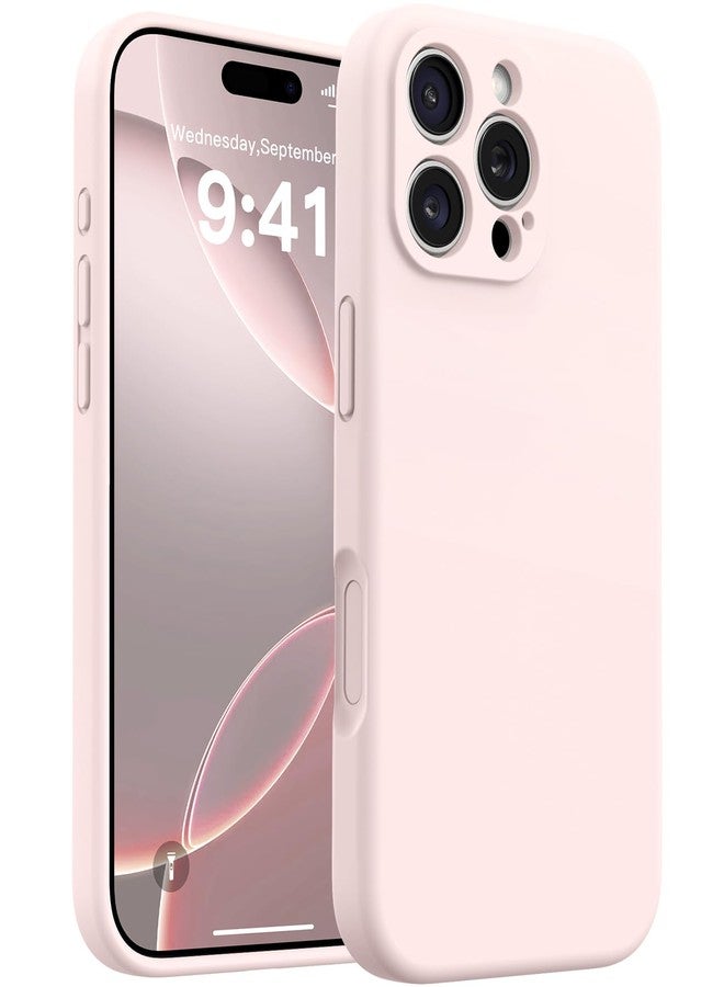 AOTESIER Magnetic for iPhone 16 Pro Max Case, [Compatible with MagSafe][Camera Protection], Food Grade Silicone Phone Case with [2 Screen Protectors], Anti-Scratch Lining, 6.9inch, Chalk Pink - Image 1