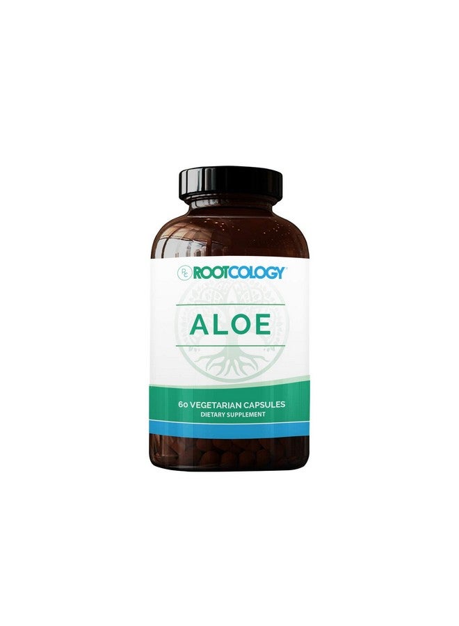 Rootcology Aloe Gastrointestinal Supplement With Highly Concentrated Aloe Vera For Immunity + Gi Support Gut Health Supplement For Digestive Health By Izabella Wentz (60 Capsules) - Image 2
