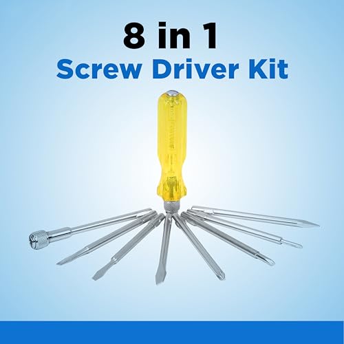 IONIX Hand Tool Set, Tool Set for Home use, Tool kit for Home use, Essential Tool kit for Home, Tool Set for Home use (Screwdriver and Plier Set) - Image 3