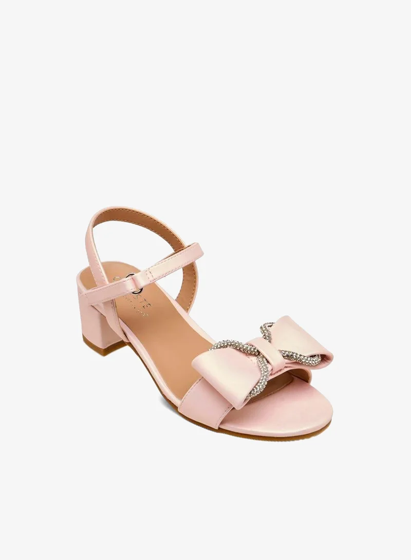 سيليست Girls Block Heel Sandals Ramadan Collection