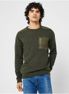 Zip Pocket Sweater