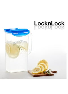 LOCK & LOCK LocknLock 2L Fridge Door Jug with Resealable Flip-Top - Airtight, BPA-Free, Microwave, Freezer, and Dishwasher Safe  - Image 3