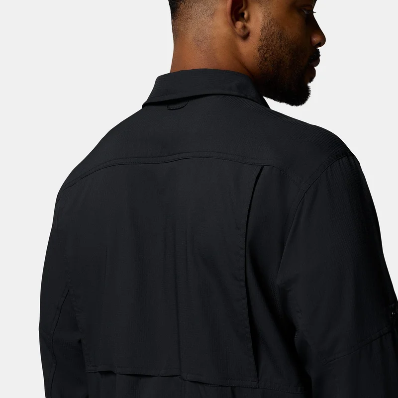 Columbia Black Men's Silver Ridge Utility Lite Shirt for Men | Best Price UAE