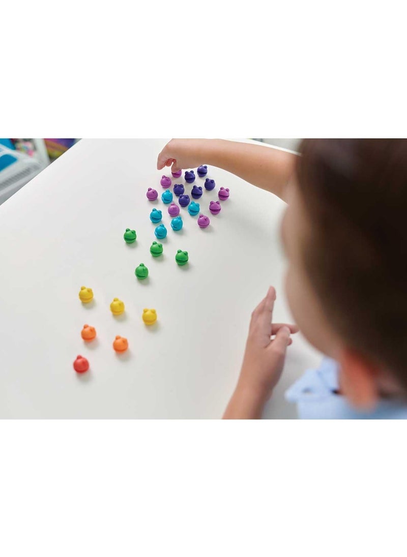 LEARNING RESOURSES Number blocks Number blob Counting Set, Educational Math Manipulatives, Numbers for Toddlers, Preschool Learning Toys, Ages 3+  - Image 5