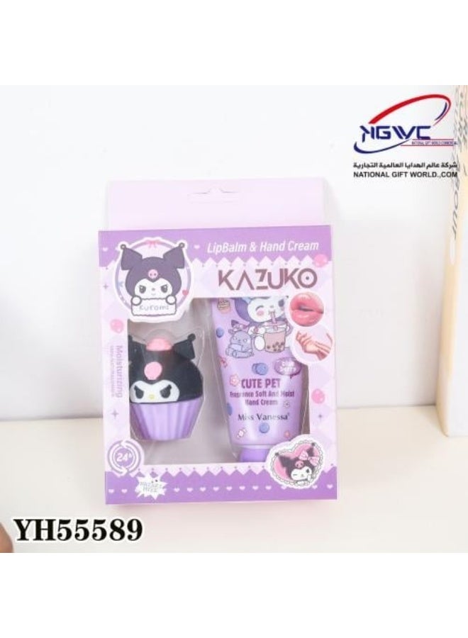 Kazuko Kuromi Lip Balm & Hand Cream Set - Image 2