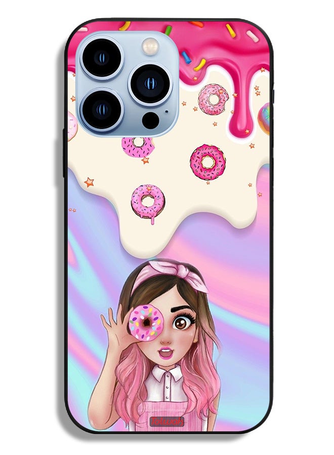 Tolwak Apple iPhone 13 Pro Protective Case Holding Donut - Image 2