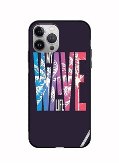 Protective Case Cover For Apple iPhone 11 Pro Max Wave Design Multicolour