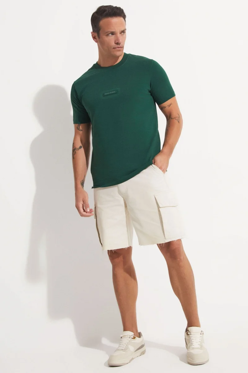 JUNE Men's Regular Fit Crew Neck T-Shirt
