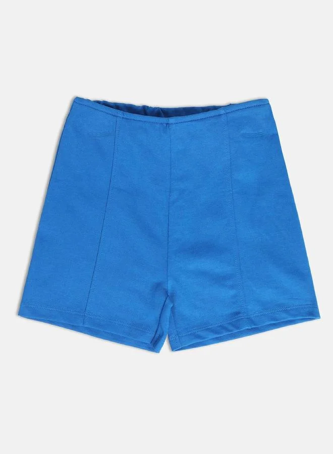 MINIKLUB Girls Cotton Plain Casual Shorts