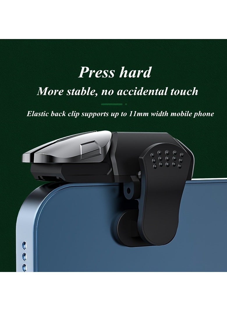Generic G21 Mobile Game Trigger For Phone, Gaming Controller, Gamepad Joystick Aim Shooting L1 R1 Alloy Key on For IPhone Android, gaming gift  - Image 3