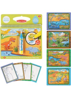 YelaJoy Water Coloring Books for Toddlers, Water Painting Book for Kids 3-5, Paint with Water Drawing Books for 2-4, Mess Free Coloring Books, Travel Toys for Girls Boys Birthday Gifts  - Image 3