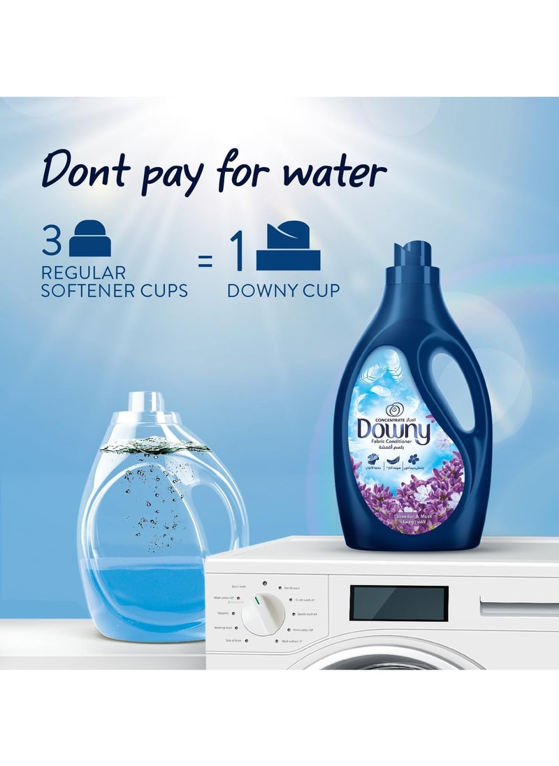 Downy - Downy Fabric Conditioner, Concentrate, Lavender & Musk Variant, Color Protection, More Softness, Longer Lasting Freshness, 1L, Pack of 3 - Image 1