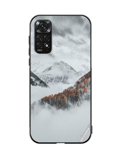 Protective Case Cover For Xiaomi Redmi Note 11S Frosted Orange Design Multicolour