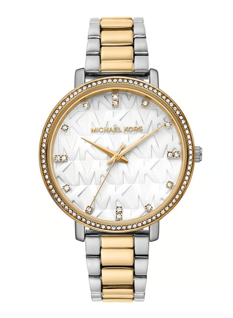 MK Pyper Ladies Two Tone Bracelet Watch 4595 - Image 1