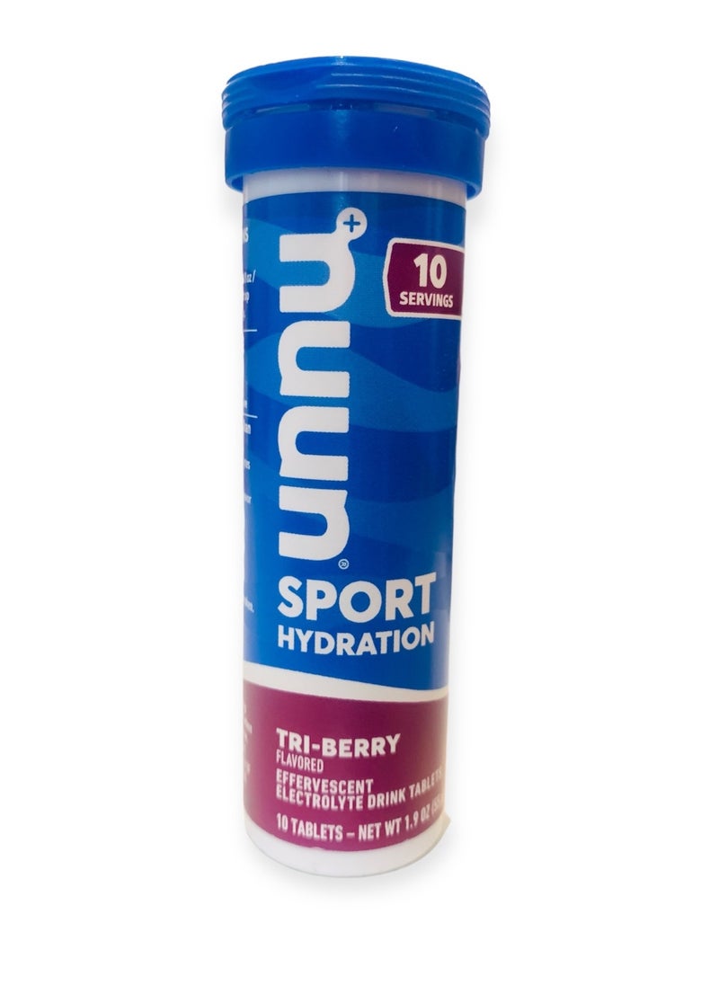 نون Nuun Active: أقراص مشروبات معززة بالكهرباء ثلاثية التوت، 10 أقراص  - Image 1