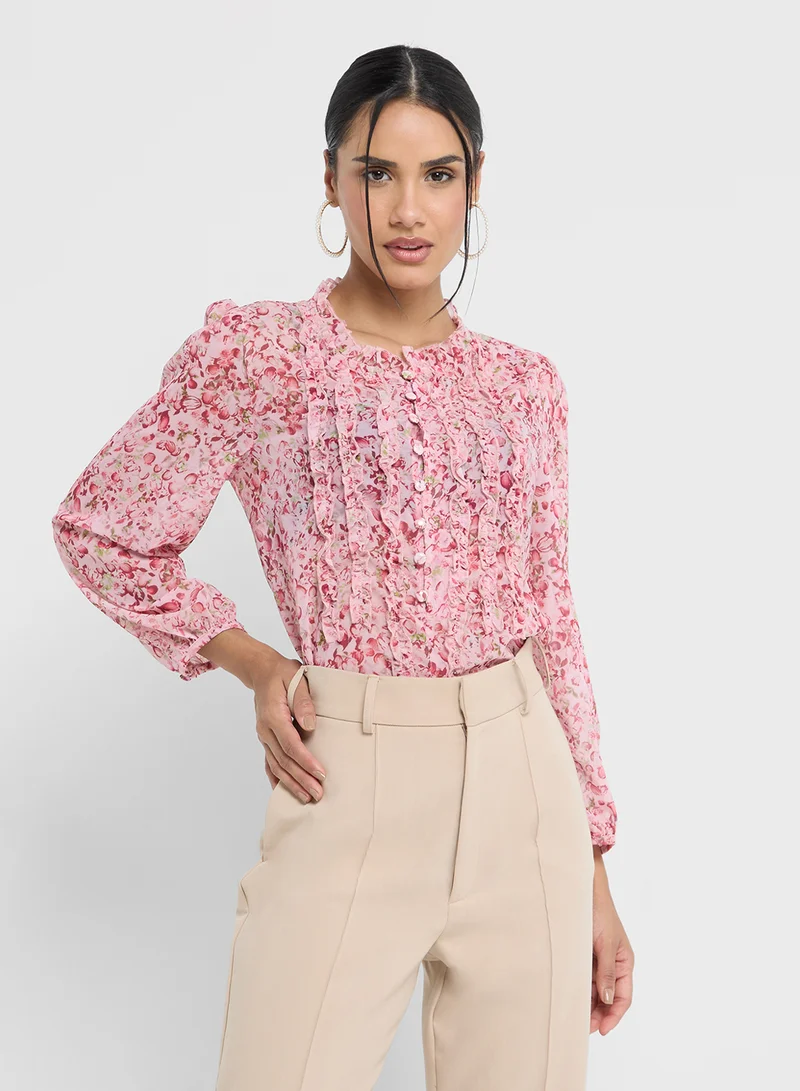 ايلا Ditsy Print Blouse