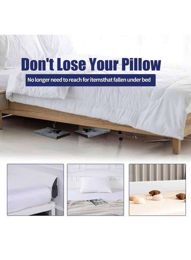 HOMBYS Pillow Wedge for Headboard Gap,Mattress Wedge Gap Filler Full Size,Bed Crack Pillow,Foam Bed Gap Filler,Multifuctional Headboard Space Filler with Side Pocket,Fill The Gap (0-7") - Image 3