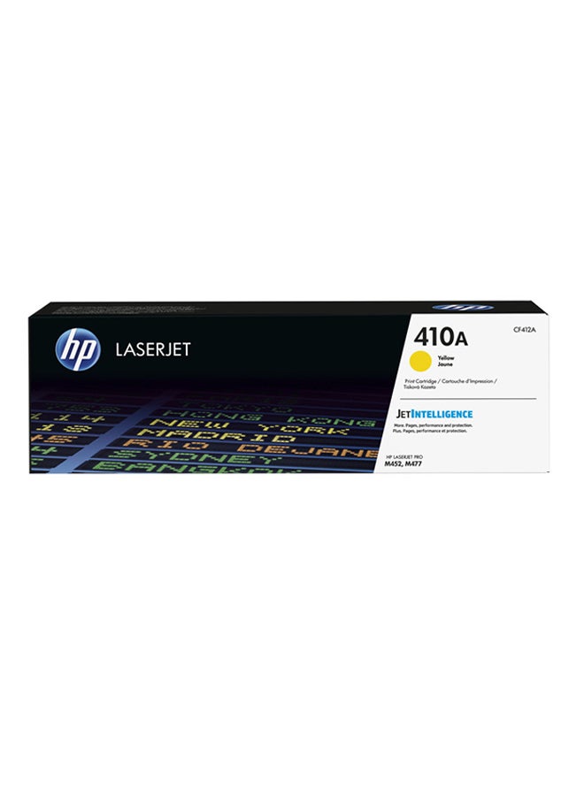 HP خرطوشة مسحوق حبر 410A للطابعة ليزر جيت أصفر - Image 1