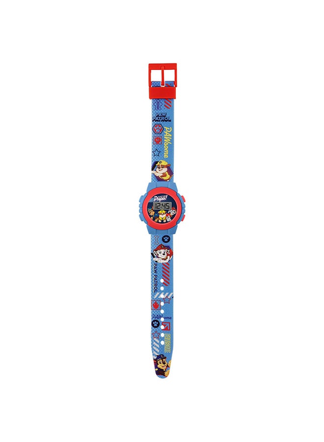 Disney Boys Digital Round Shape Plastic Wrist Watch - PAW4555 - 32 Millimeter - Image 2