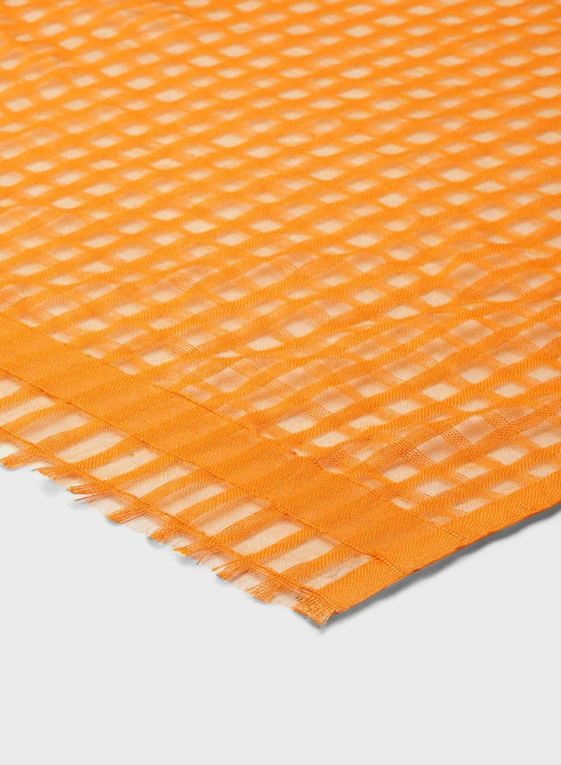 Mast & Harbour Casual Block Scarf