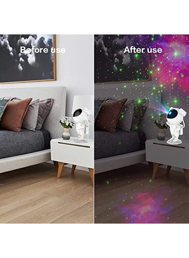 Astronaut Galaxy Projector Starry Sky Night Light Star Projector with Nebula Timer and Remote Control Starry Lamp for Bedroom and Ceiling Projector  - Image 5