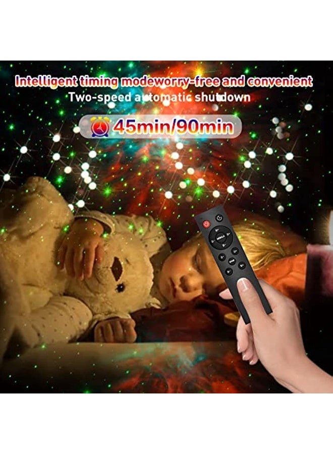 Astronaut Galaxy Projector Starry Sky Night Light Star Projector with Nebula Timer and Remote Control Starry Lamp for Bedroom and Ceiling Projector  - Image 2