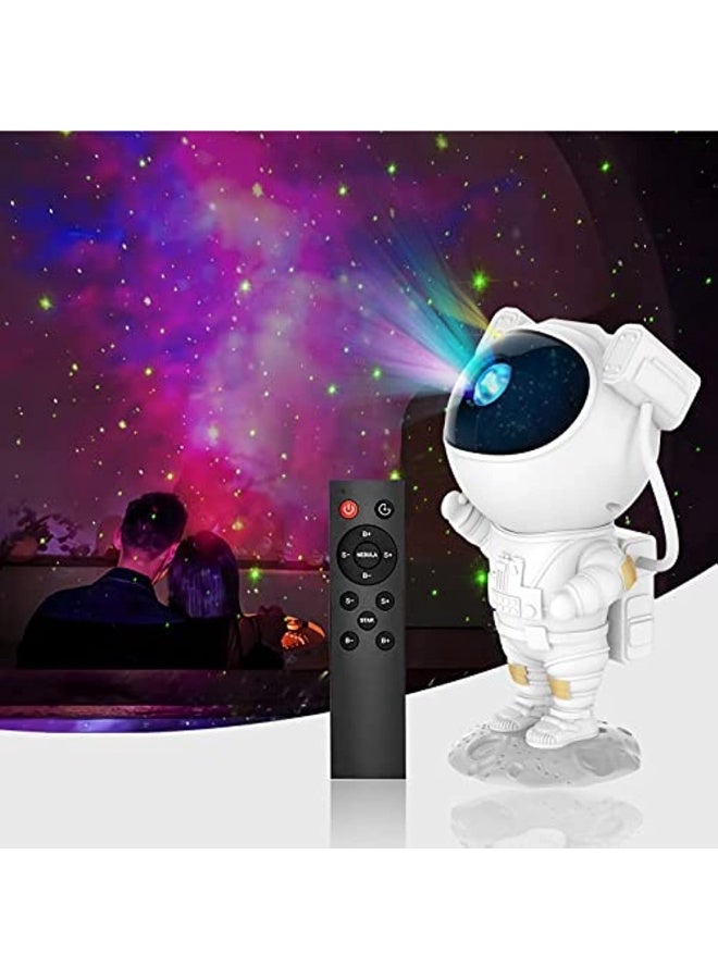 Astronaut Galaxy Projector Starry Sky Night Light Star Projector with Nebula Timer and Remote Control Starry Lamp for Bedroom and Ceiling Projector  - Image 1