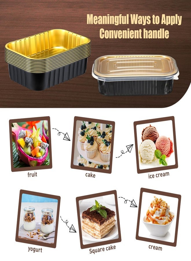 Funnymoom 30 Pack Aluminum Pans with Lids Kit Includes 10 Pack 10x13 Half Size Oven Steam Table Tin Foil Pans Collocation 20 Pack 8.7x6 Disposable Baking Pan Chafing Trays - Image 5