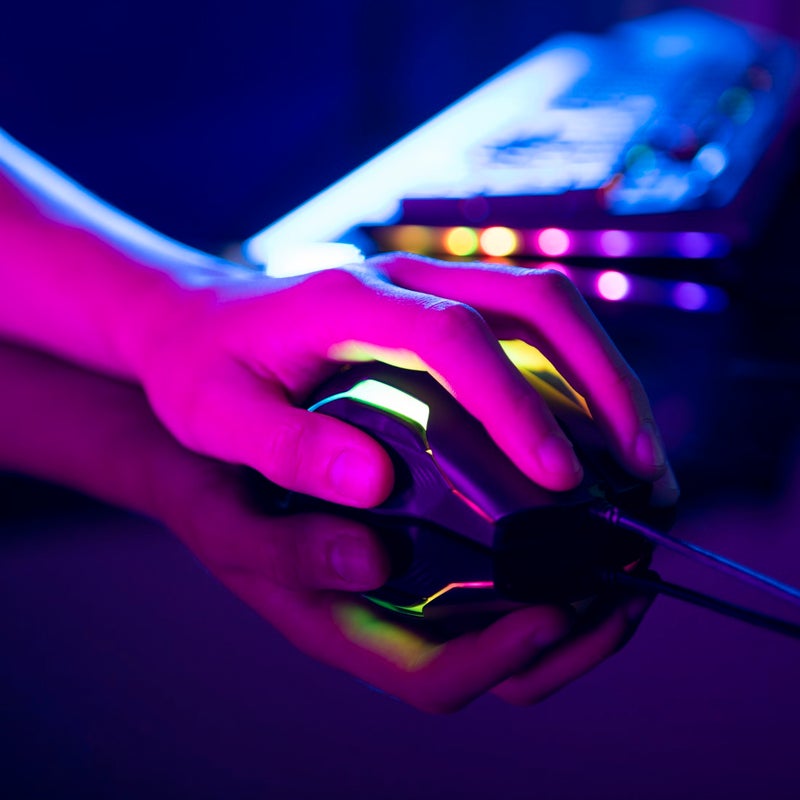 uRage Reaper 600 Professional RGB Gaming Mouse - 32000 DPI, Pixart PMW 3335, 8 Programmable Buttons - Black - Image 5