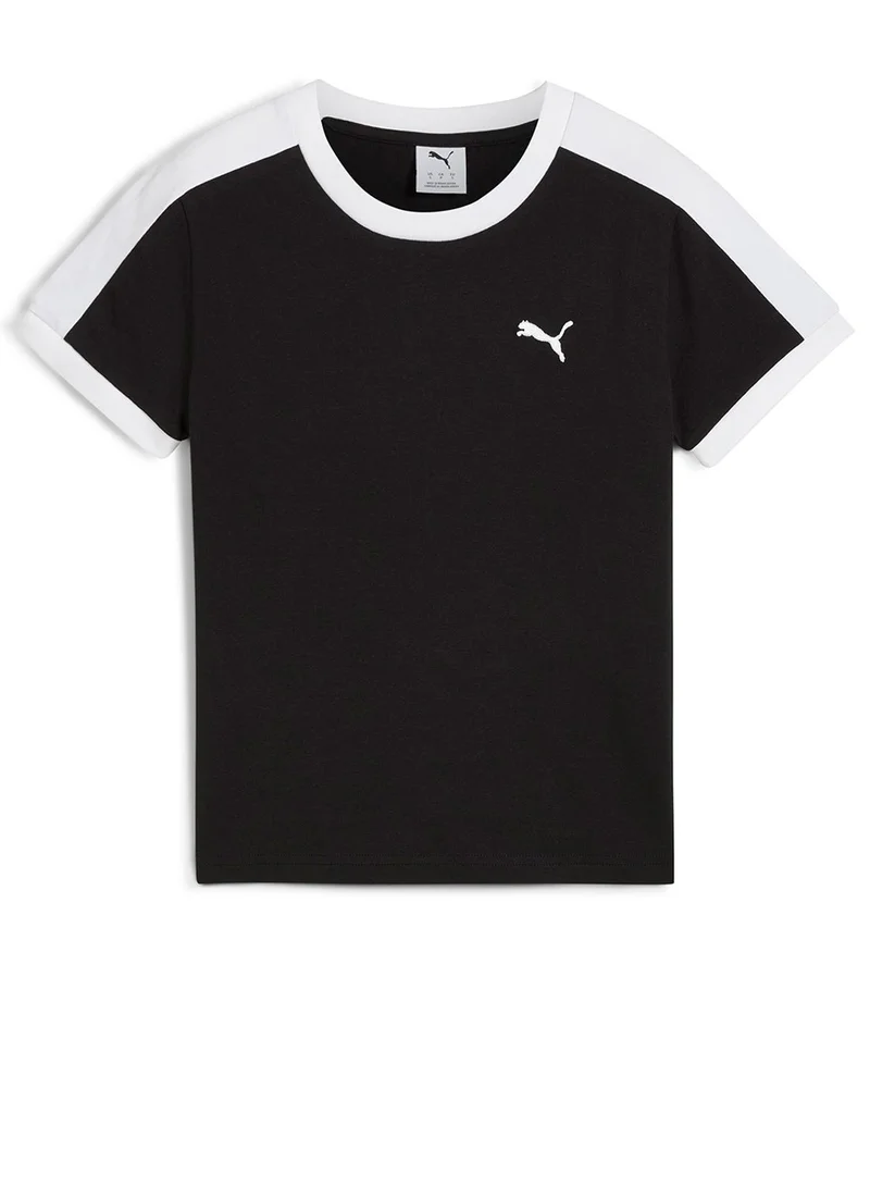 Puma puma black T7 Always On Slim T-Shirt for Women | Best Price UAE