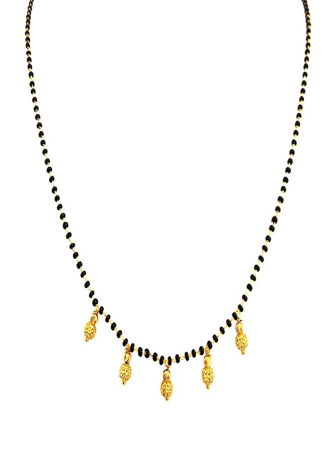 JHB Gold Plated Daily Designer Tanmaniya Short Mangalsutra For Women - Image 1