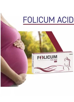 Julphar Folicum Folic Acid 5mg Tablets 20's pack  - Image 3
